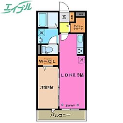 タウンコートI 1階/-