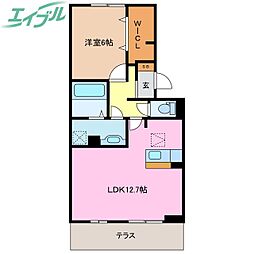 エスペランサＳIII　A棟 1階/-