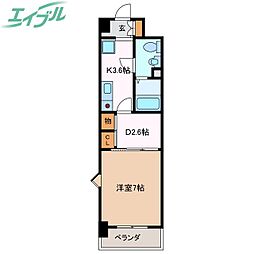 K.プレイス 2階/-