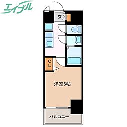 プレサンス ジェネ 四日市中央通り 2階/-