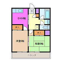 シバタマンション 305 ｜ 三重県三重郡菰野町大字菰野（賃貸マンション2K・3階・39.60㎡） その2