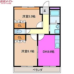 三岐鉄道北勢線 麻生田駅 徒歩21分