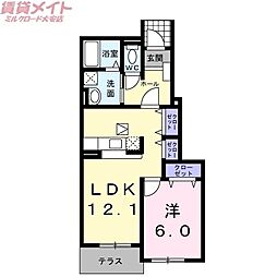 三岐鉄道三岐線 三里駅 徒歩22分
