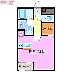 三岐鉄道北勢線 麻生田駅 徒歩18分