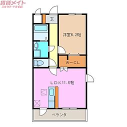 🉐敷金礼金0円！🉐三岐鉄道北勢線 東員駅 徒歩8分