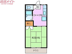 タウニーリバティ 2階