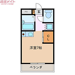 ラフレシール山城 4階/-