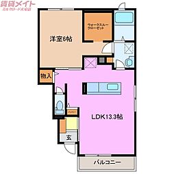 ヒルズコート B棟 1階