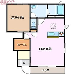 🉐敷金礼金0円！🉐グリーンハウスＬａｔｔｅ　Ｃ