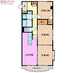 グランシスサウスイースト 2階