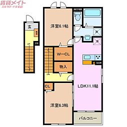 ローリエ III 2階