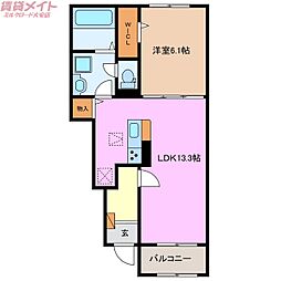 ひよこのいえ2　Ｂ 1階/-