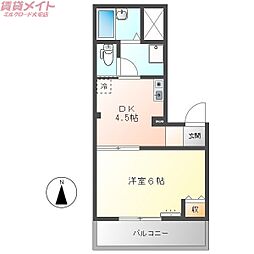 オレンジタウンA棟 1階/-