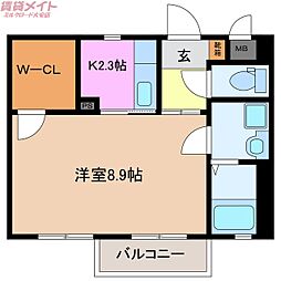 グリーンハイツ大安 2階