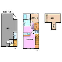 ＢＡＳＥ　ＳＩＩＫ　西棟 Ｅ ｜ 三重県四日市市七つ屋町（賃貸テラスハウス1LDK・1階・47.49㎡） その2