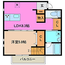 Ｌｕｍｉｅｒｅ 203 ｜ 三重県四日市市釆女町（賃貸アパート1LDK・2階・36.43㎡） その2