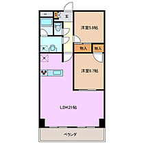 プロミネント四日市 114 ｜ 三重県四日市市大字末永（賃貸マンション2LDK・1階・70.19㎡） その2