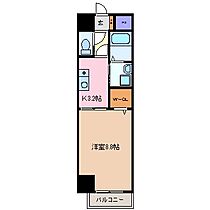 ヴィラナイン 1103 ｜ 三重県四日市市九の城町（賃貸マンション1K・1階・30.80㎡） その2