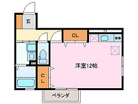 レセンテ石塚　B 202 ｜ 三重県四日市市石塚町（賃貸アパート1R・2階・35.00㎡） その2