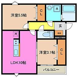 南四日市駅 7.4万円