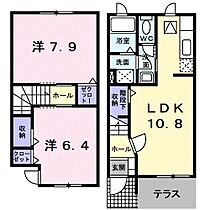 サンビレッジ里岸II棟 103 ｜ 三重県四日市市河原田町（賃貸アパート2LDK・1階・60.24㎡） その2