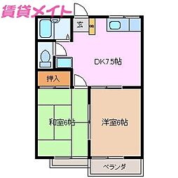 🉐敷金礼金0円！🉐メゾンヤマナカ E棟