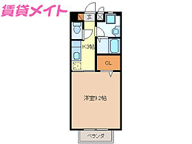 三重県四日市市赤堀3丁目（賃貸アパート1K・1階・30.94㎡） その2