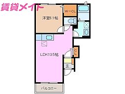 ハイツUTSUBE II 1階