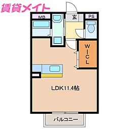 間取図画像 ワンルーム