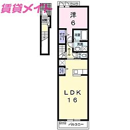 ライズコートＴＫ　I 2階