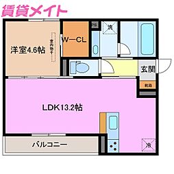 アネシスvilla赤堀 3階/-