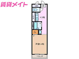 Hearty西日野V 4階