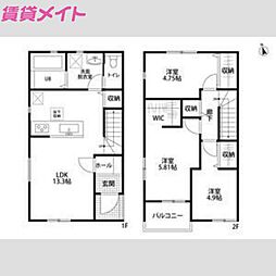 リーブルファイン日永 1階/-