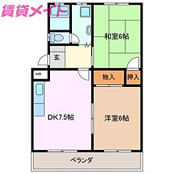 グリーンハイツ 2階