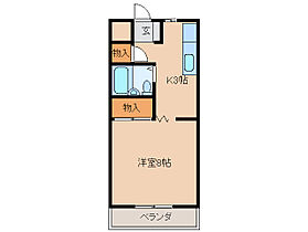 三重県鈴鹿市長太栄町２丁目（賃貸マンション1K・2階・26.52㎡） その2