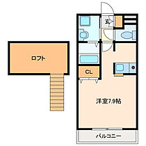 三重県鈴鹿市北江島町（賃貸アパート1R・2階・26.50㎡） その2