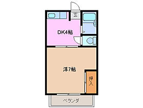 三重県鈴鹿市算所３丁目（賃貸アパート1DK・2階・24.57㎡） その2