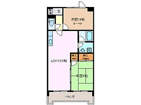 三重県鈴鹿市長太栄町２丁目（賃貸マンション2LDK・4階・54.40㎡） その2