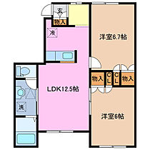 三重県鈴鹿市平田新町（賃貸アパート2LDK・1階・52.99㎡） その2