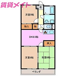 🉐敷金礼金0円！🉐近鉄鈴鹿線 三日市駅 徒歩14分