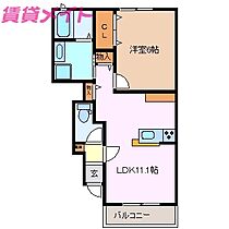 三重県鈴鹿市住吉2丁目（賃貸アパート1LDK・1階・40.68㎡） その2