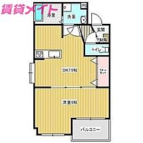 三重県鈴鹿市野町東2丁目（賃貸マンション1DK・2階・31.36㎡） その2