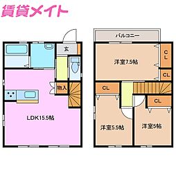 近鉄鈴鹿線 平田町駅 徒歩17分