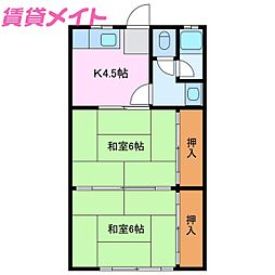 🉐敷金礼金0円！🉐近鉄鈴鹿線 平田町駅 徒歩20分