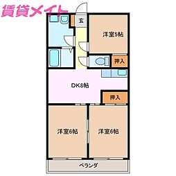 🉐敷金礼金0円！🉐近鉄鈴鹿線 平田町駅 徒歩14分