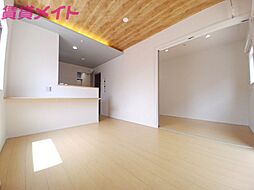 近鉄名古屋線 白子駅 徒歩10分の賃貸アパート 1階1LDKのリビング/ダイニング