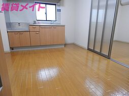 近鉄名古屋線 千代崎駅 徒歩12分の賃貸アパート 1階3Kのリビング/ダイニング