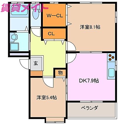 グラサージュ・ドゥ_間取り_0
