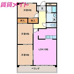 🉐敷金礼金0円！🉐近鉄鈴鹿線 三日市駅 徒歩4分