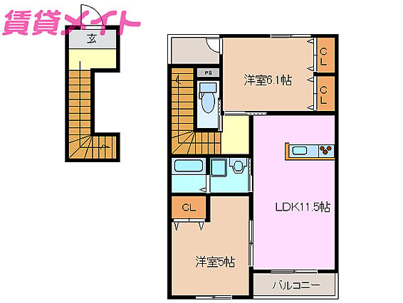 ボンヌール_間取り_0